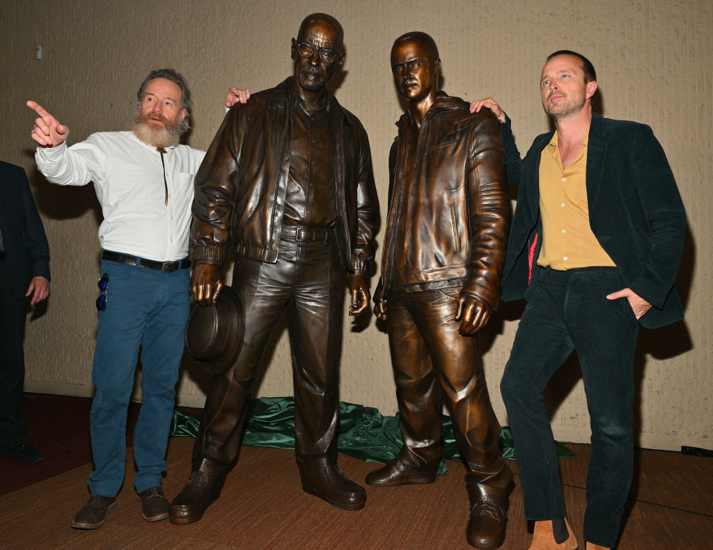 "Breaking Bad" statues
