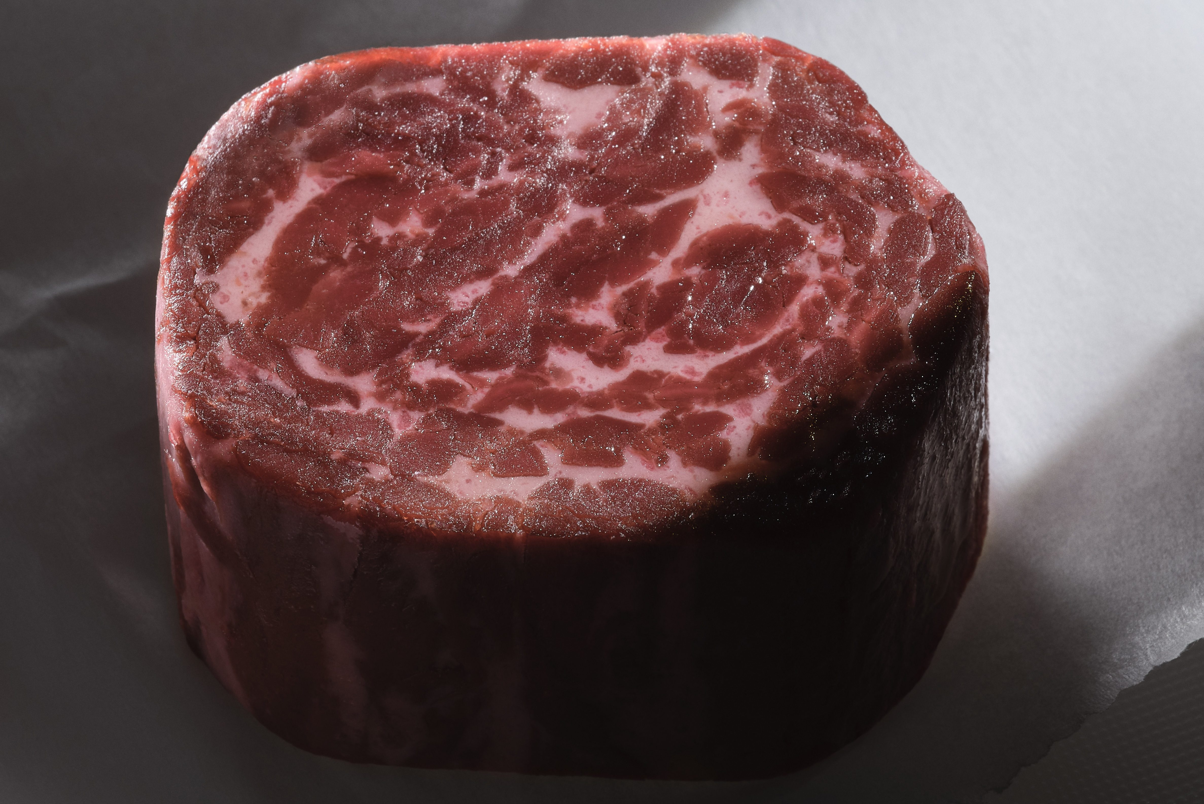 Juicy Marbles' plant-based filet mignon.