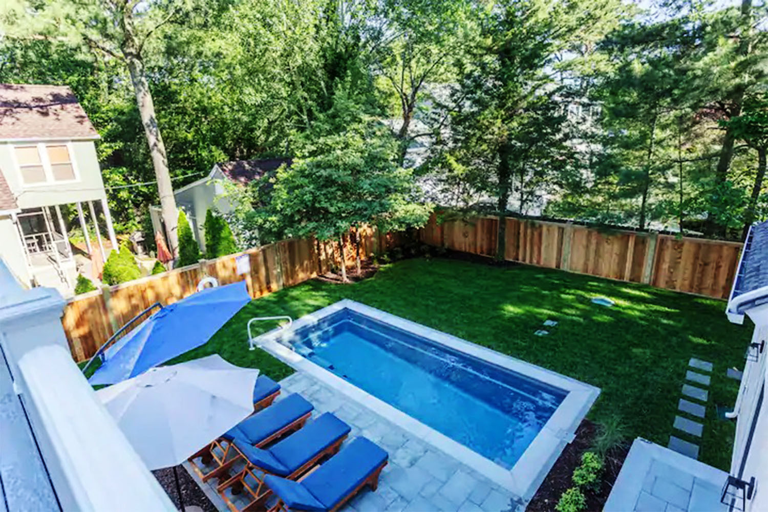 Pool at Rehoboth Beach beach house