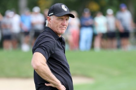 LIV Golf CEO Greg Norman at the LIV Golf Invitational - Chicago