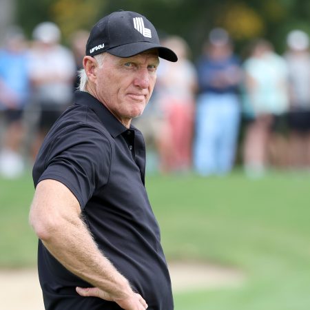 LIV Golf CEO Greg Norman at the LIV Golf Invitational - Chicago
