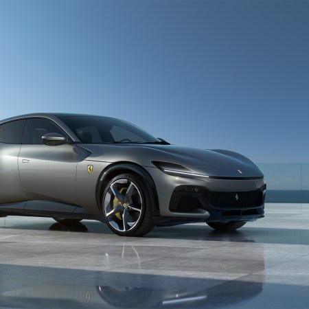 The Ferrari Purosangue, the first SUV from the Italian luxury sports car brand