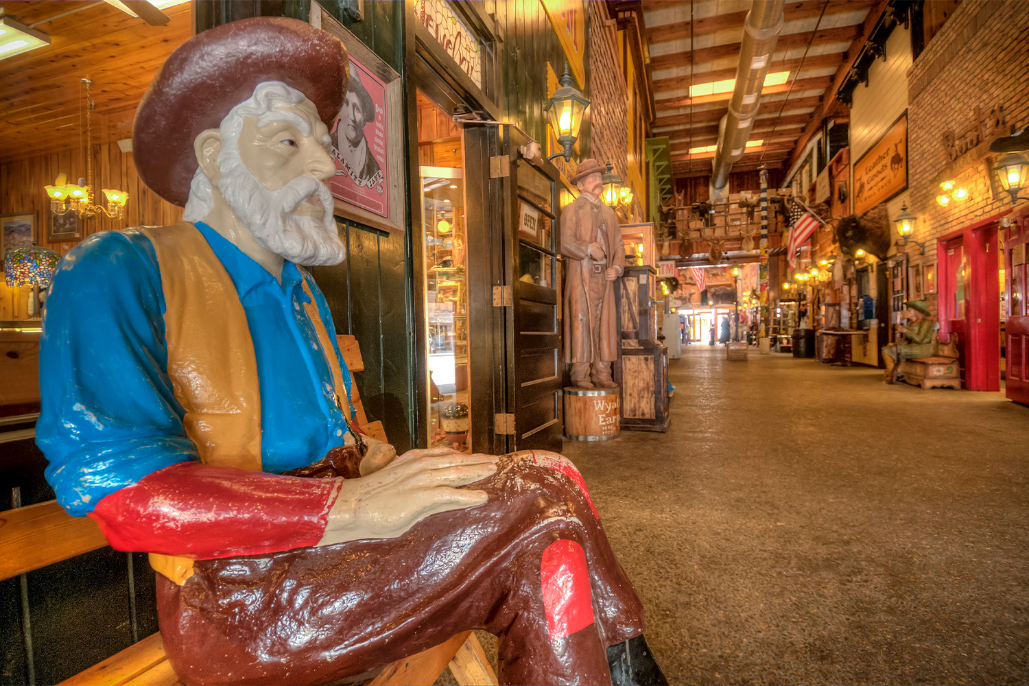 Interior of Wall Drug