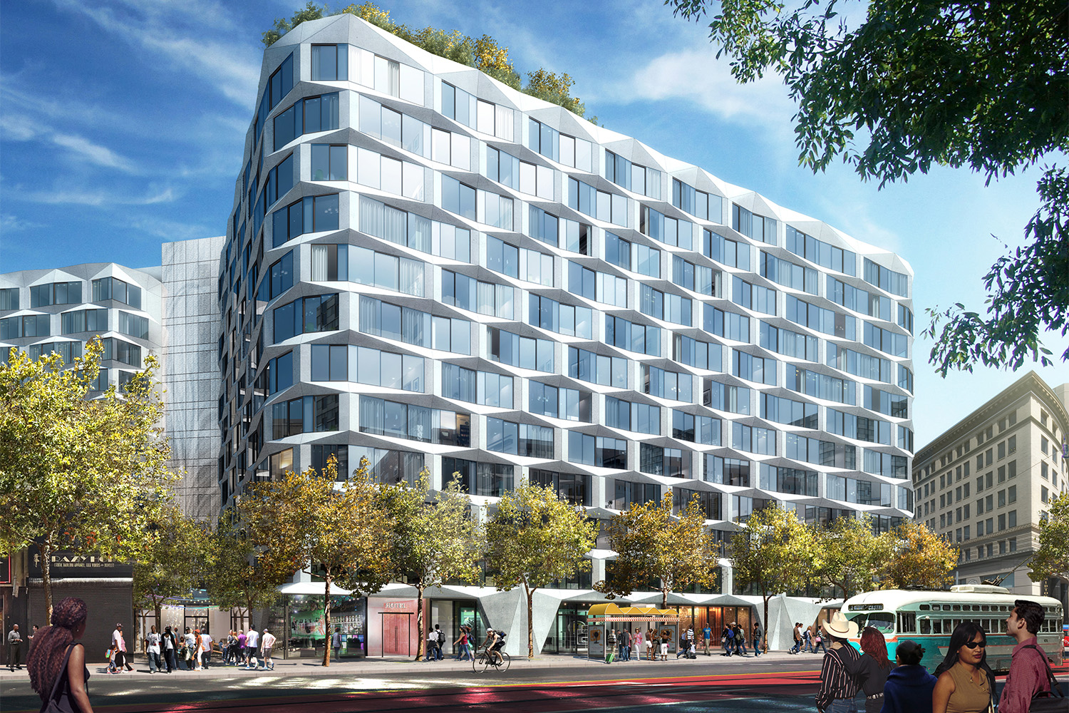 Exterior of Line Hotel SF