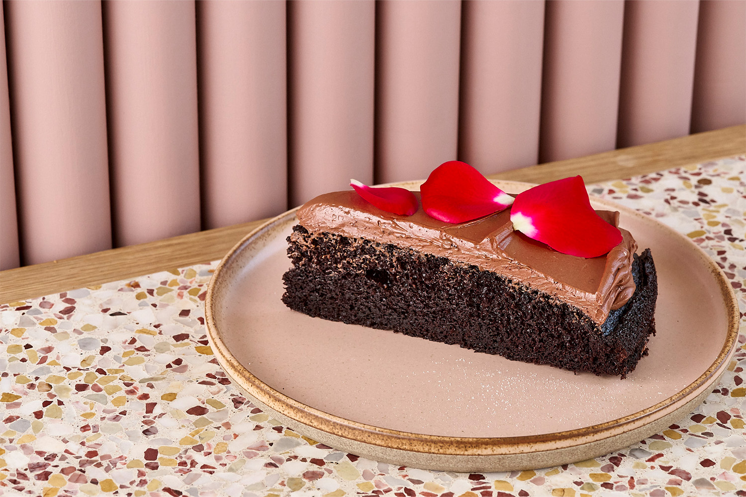 Bergamot Chocolate Cake & Rose Ganache
