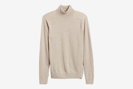 Banana Republic Franco Italian Merino Turtleneck Sweater