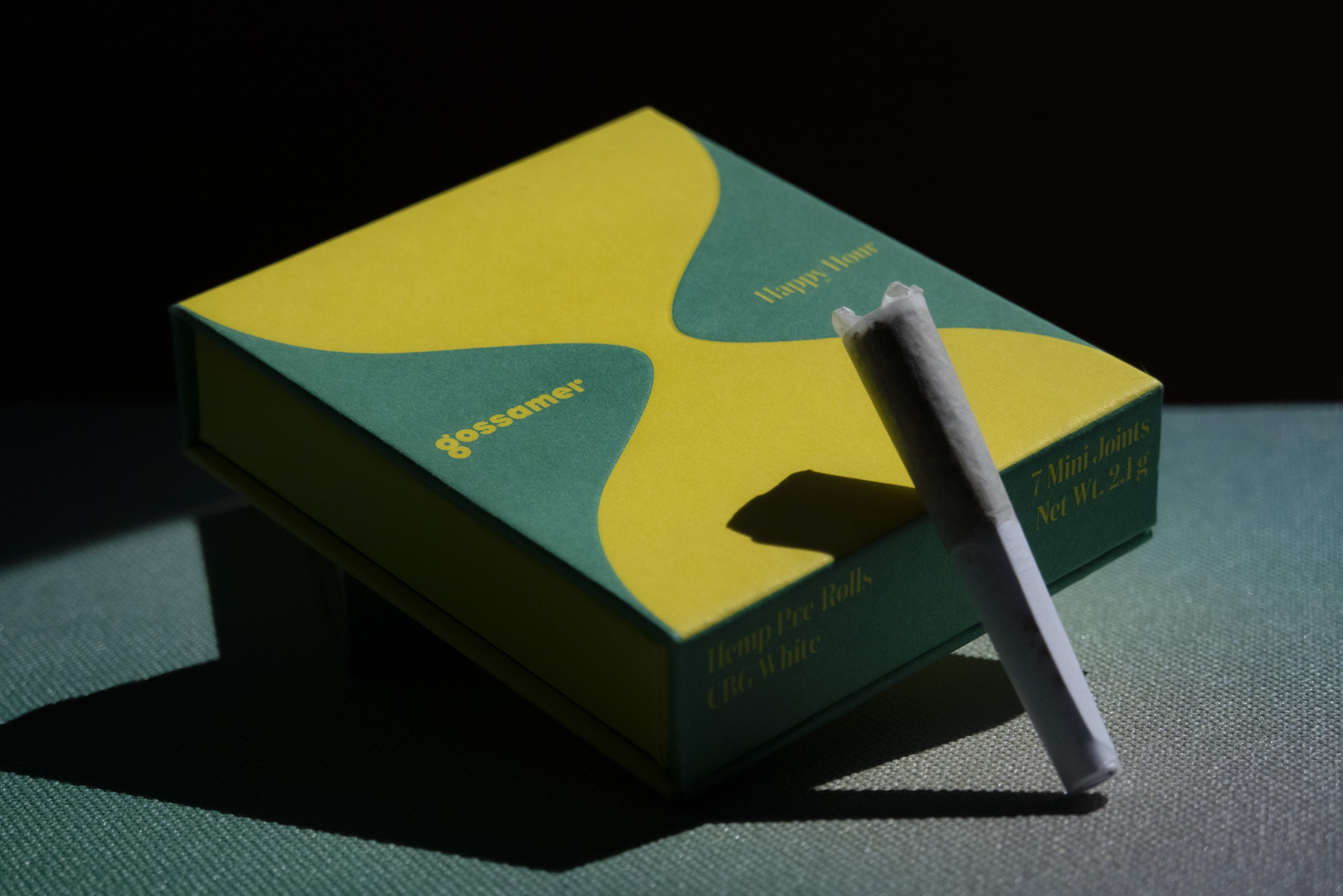 Gossamer Happy Hour hemp pre-rolls