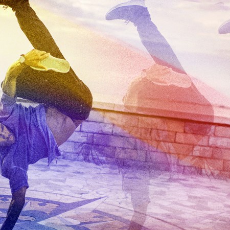 Neguin, a breakdancing star with Red Bull BC One and Capoeira master, practicing his craft. We interviewed him about the history of the martial art.