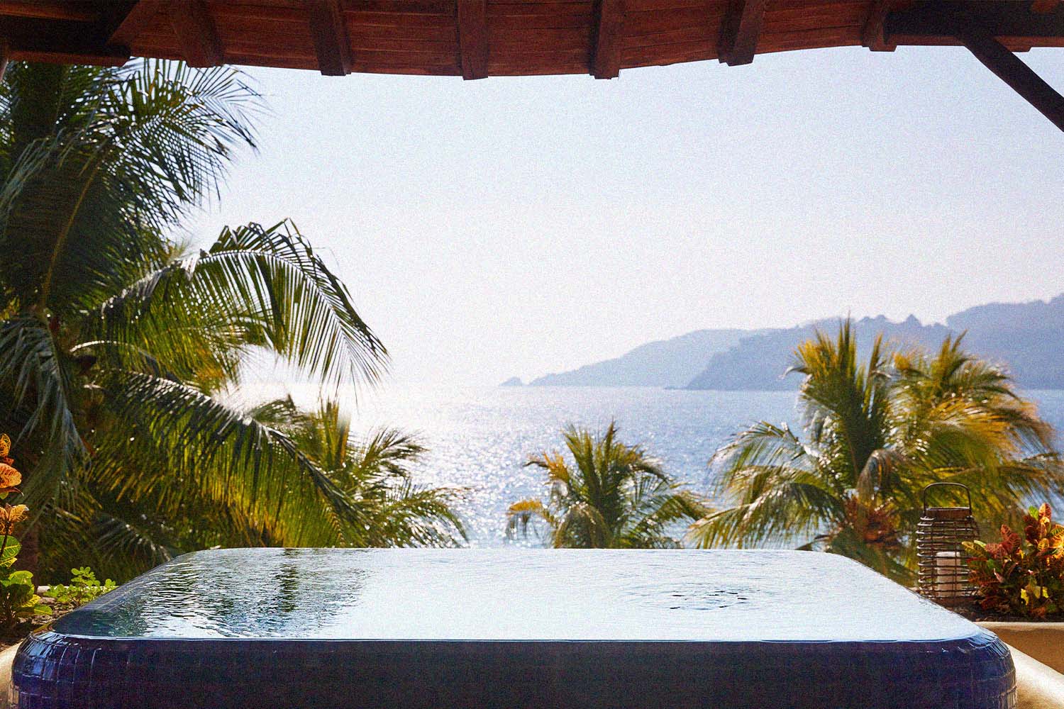 Private plunge pool