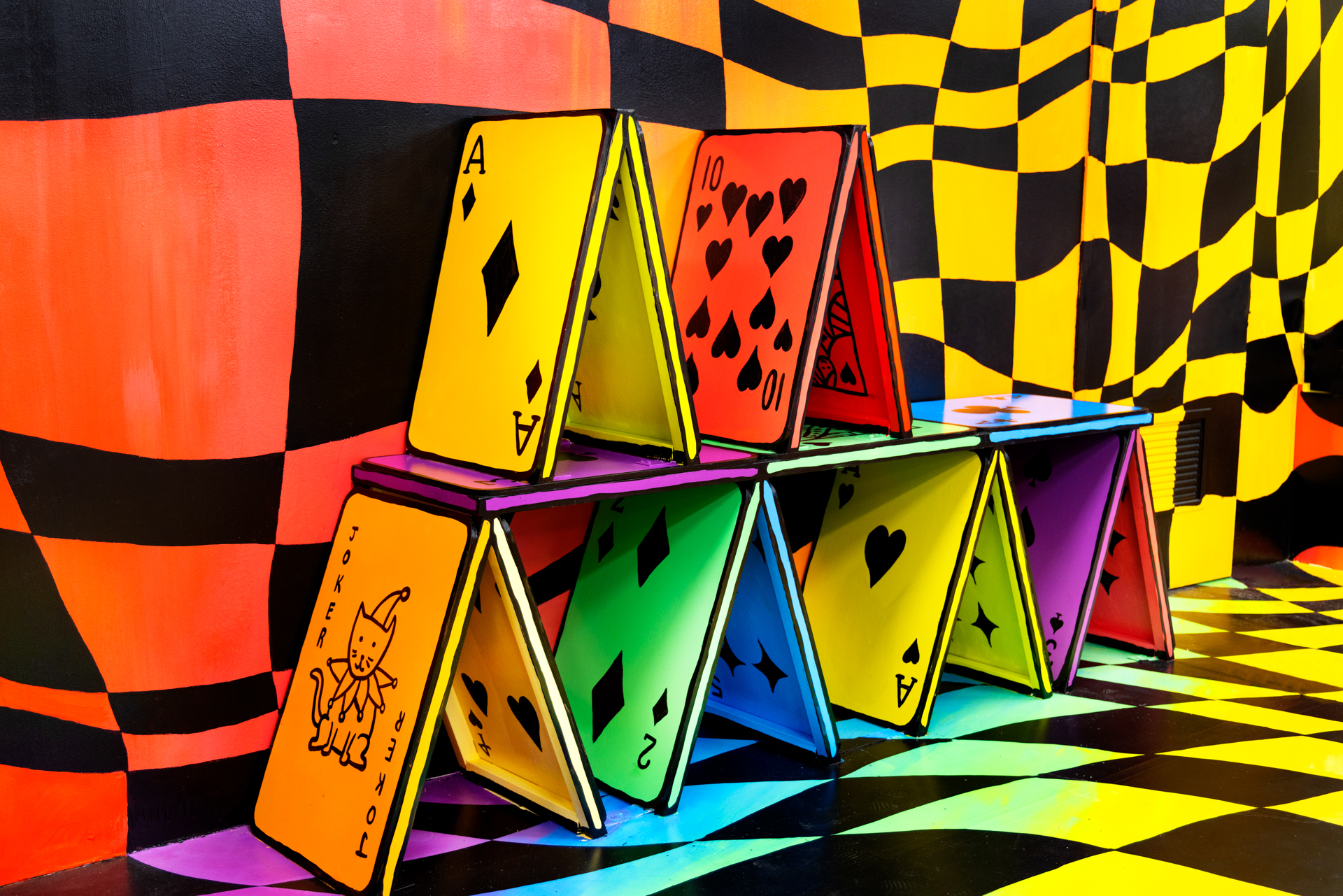 Giant playing cards