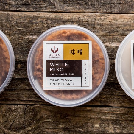White miso and other fermented products from Aedan, the San Francisco fermented foods company from Mariko Grady