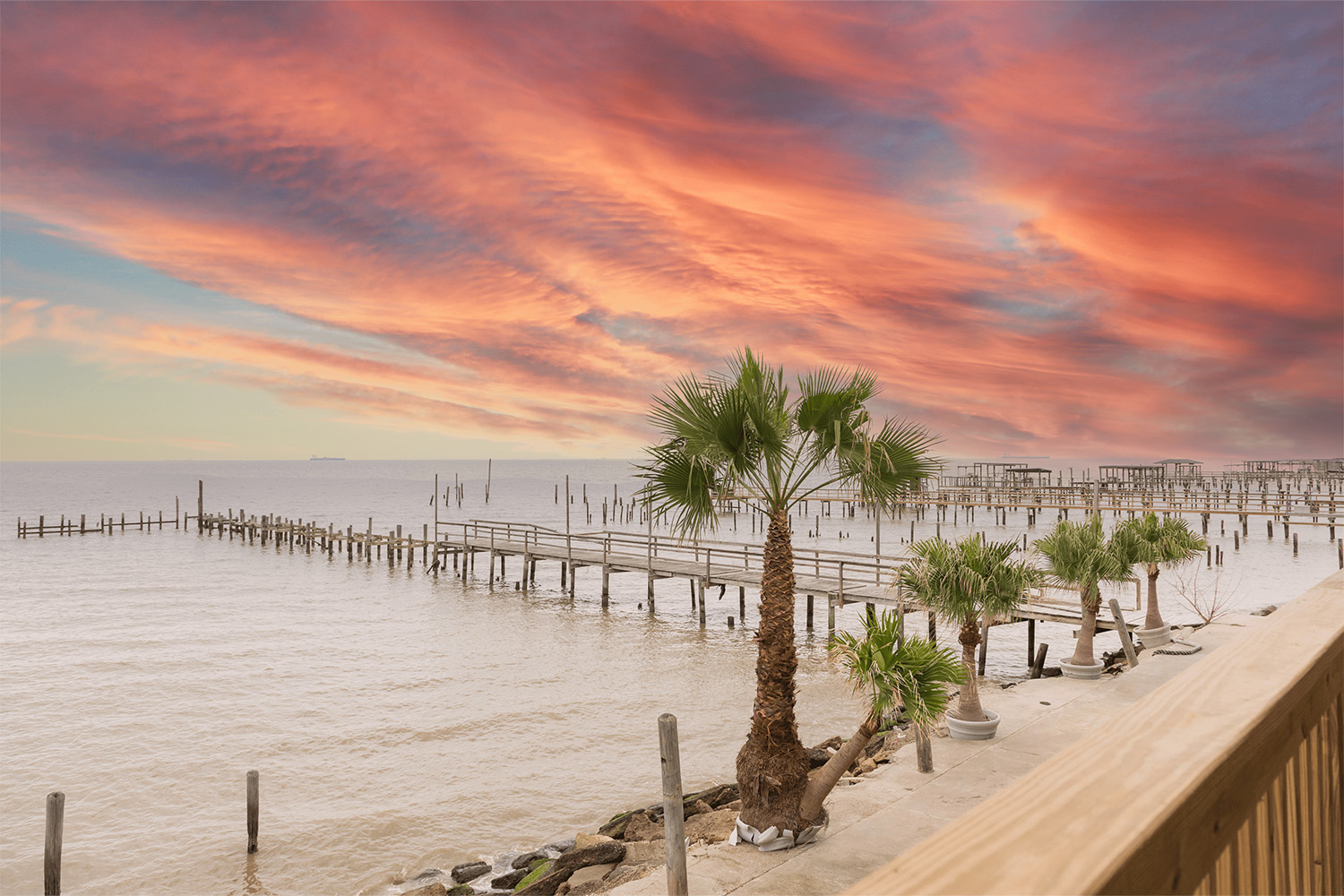 Bungalow View at Pier 6