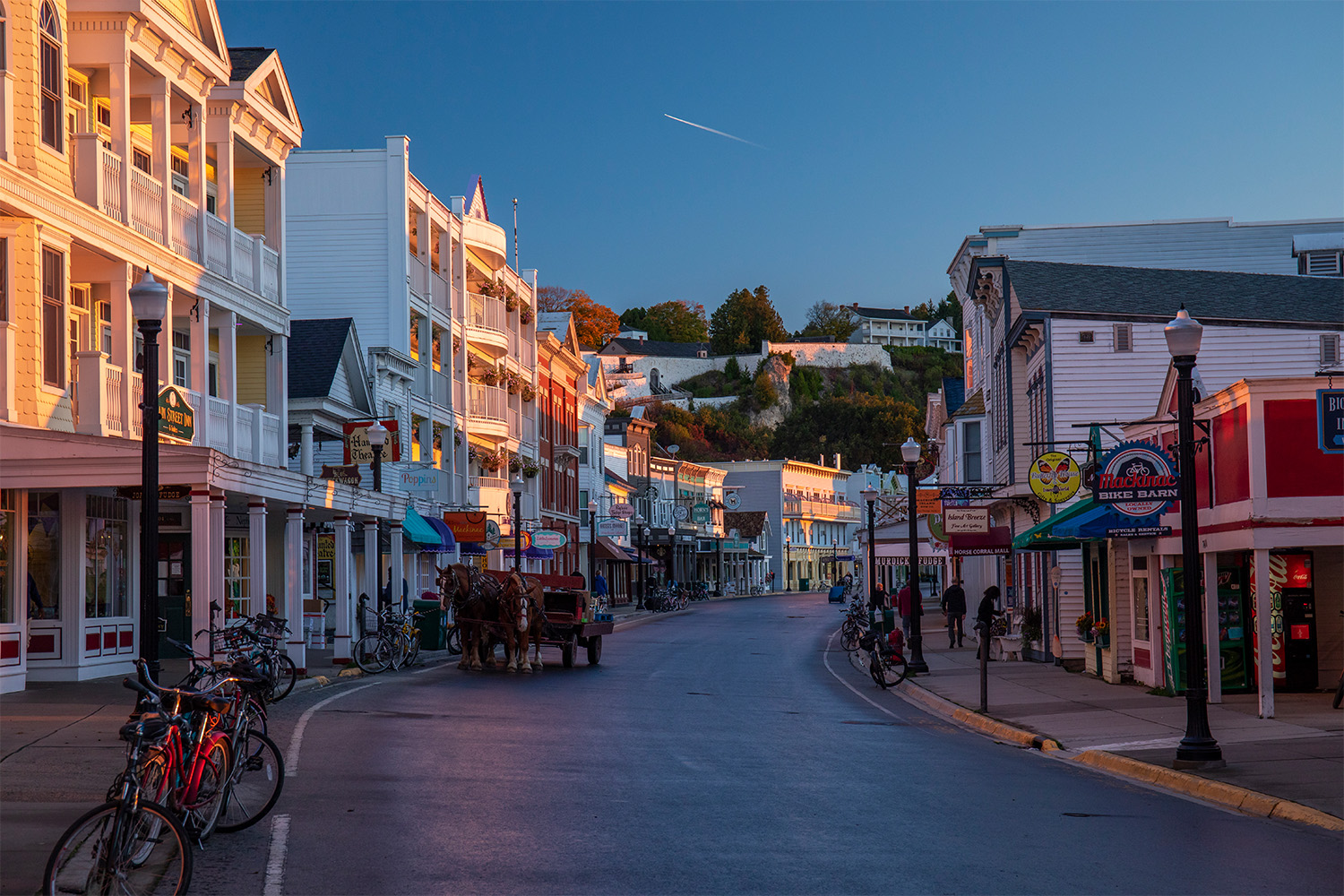 Downtown Mackinac Island