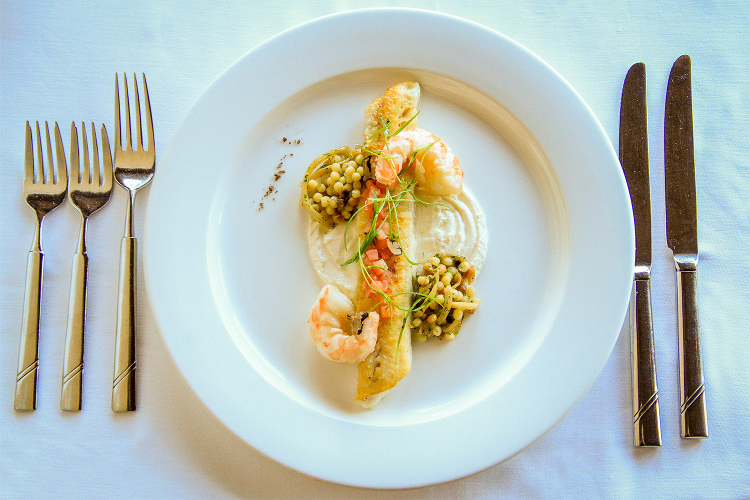 Michigan Seared Walleye at Chianti