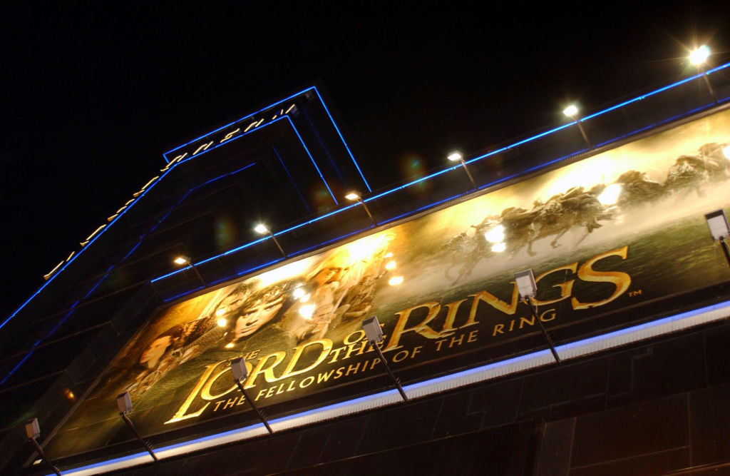 Theater marquee
