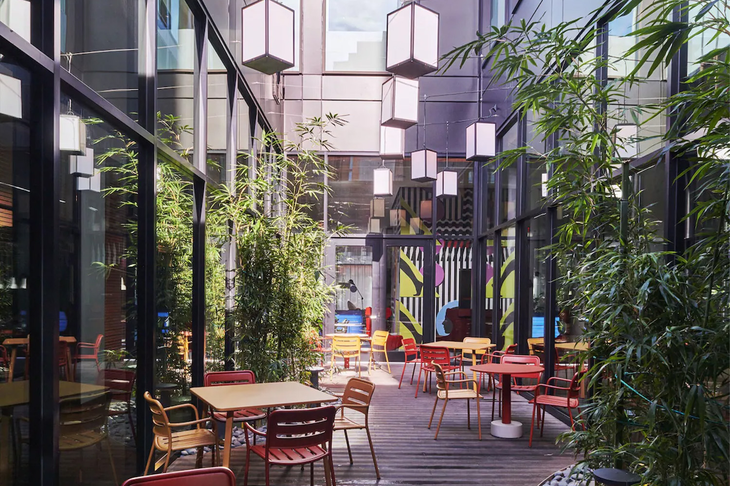 Patio at CitizenM NoMa