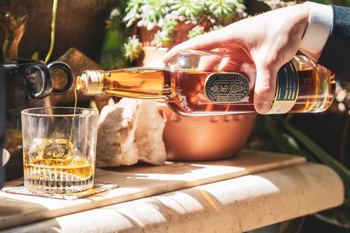 Sunday's Finest Gold Fashioned 2022 Blend, available now. It's a ready-to-drink, premium take on the Old Fashioned.