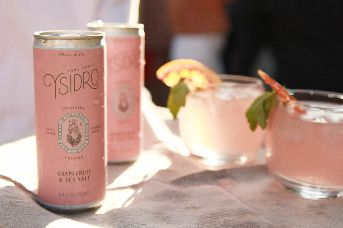 Ysidro Grapefruit and Sea Salt Sake Spritz