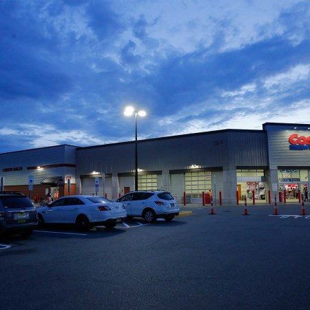 Costco at dusk