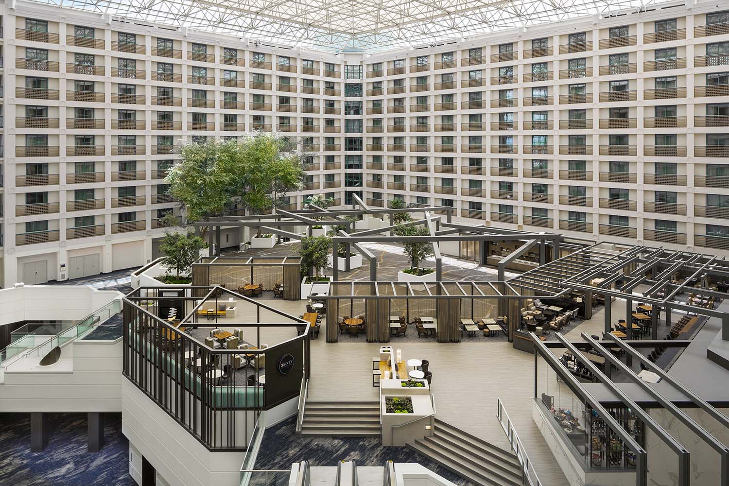 Hyatt Regency San Francisco Airport lobby