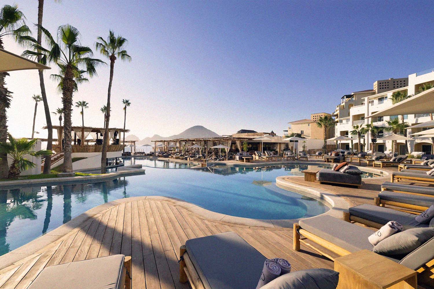 View from the pool