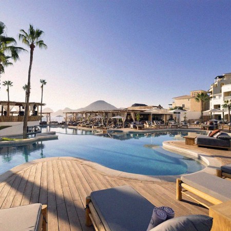 View from the pool