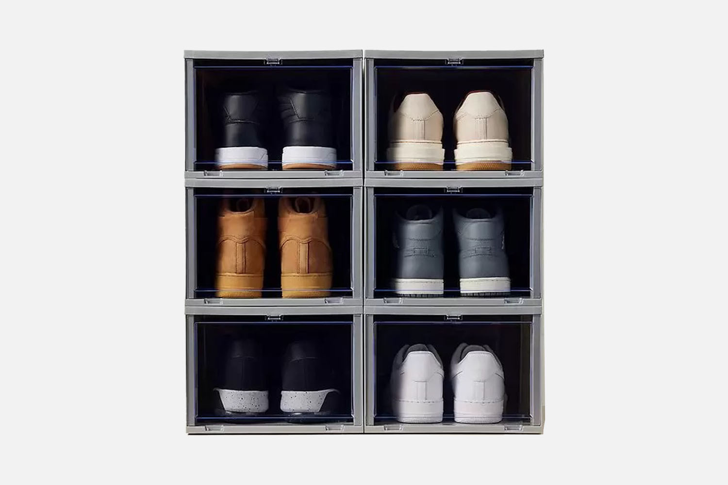 The Container Store Drop-Front Shoe Box