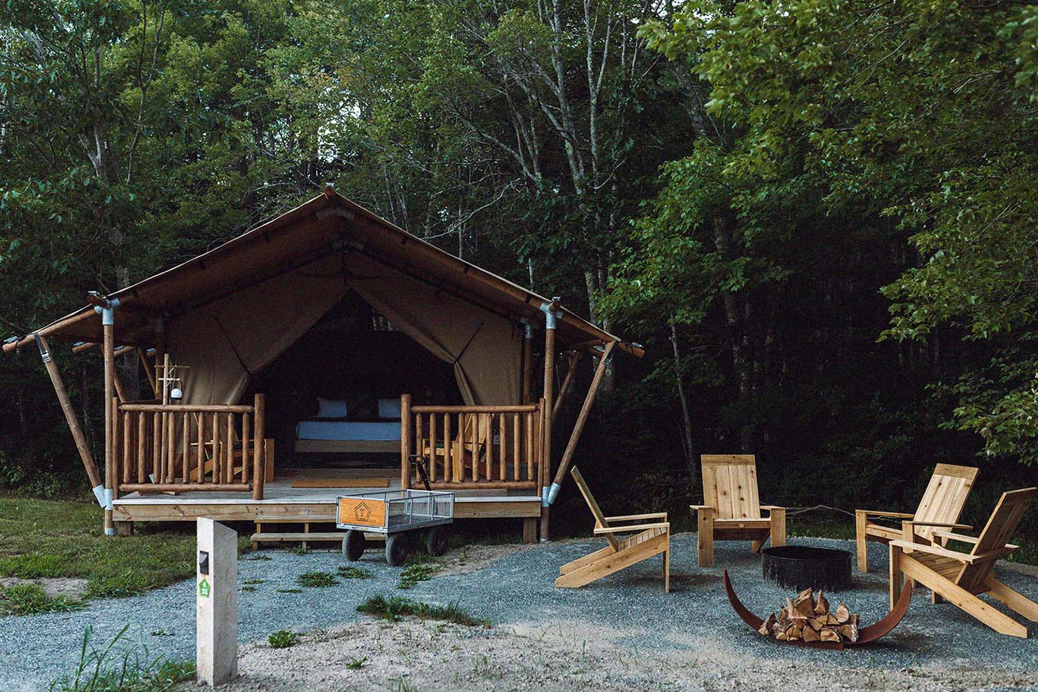 The Birch Tent