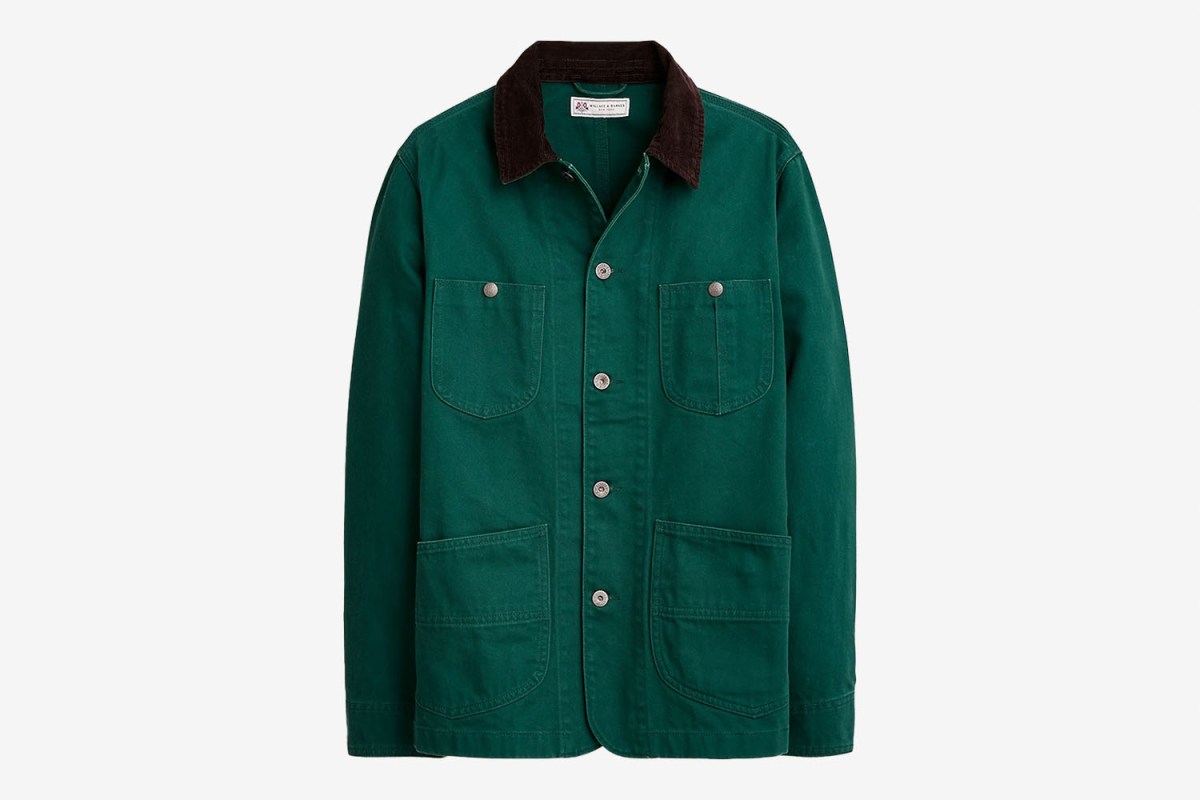 Wallace u0026amp;amp; Barnes Lightweight Twill Chore Jacket