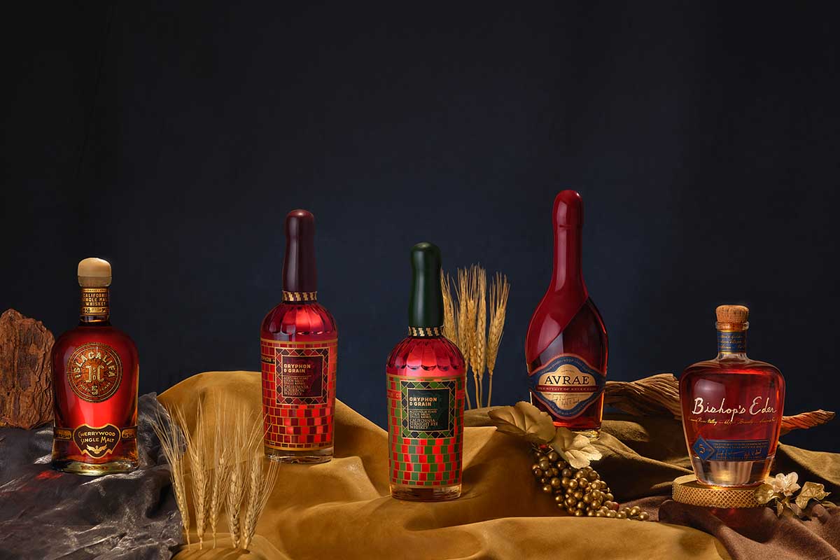 The Isla de Califa range of spirits