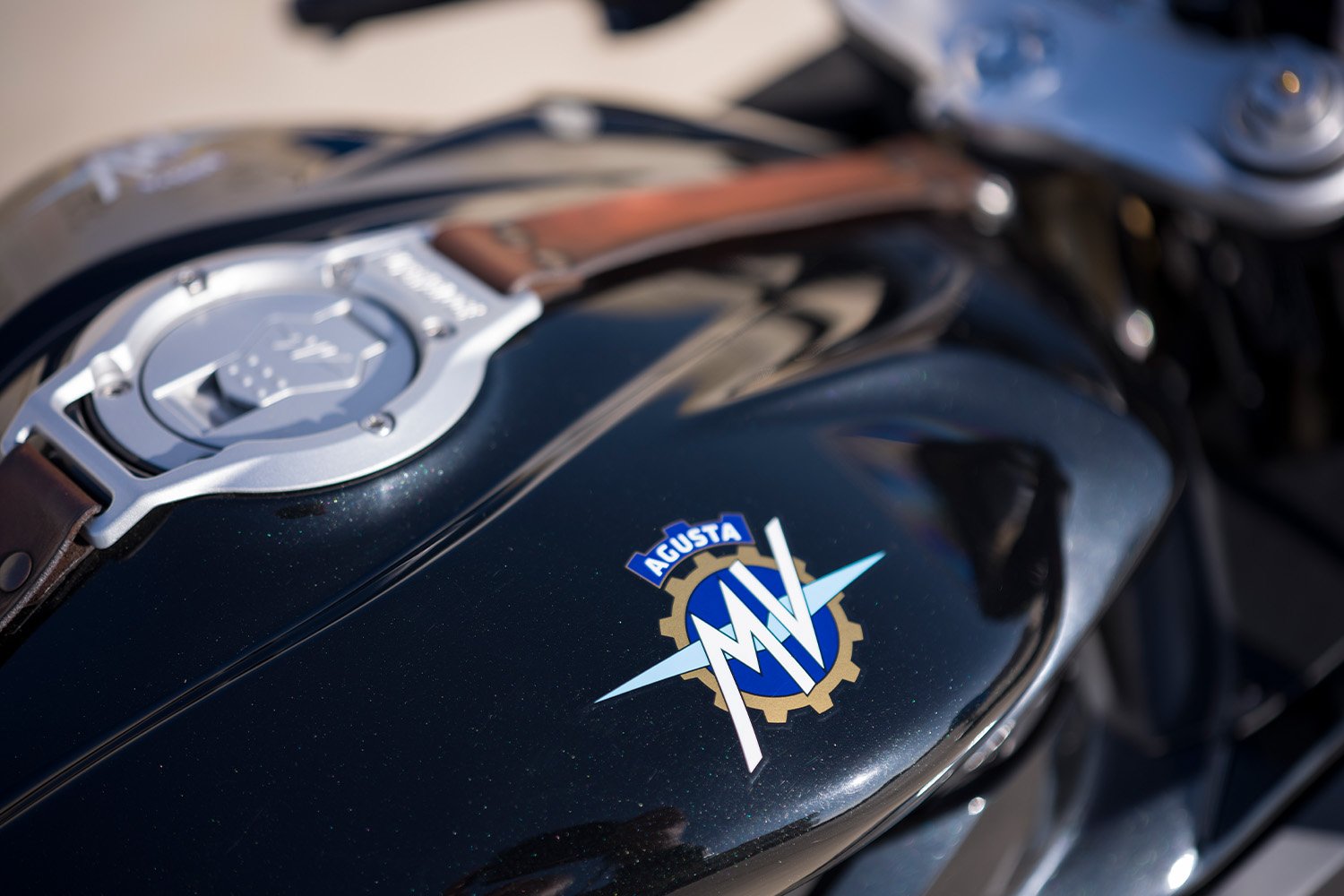 Detail on the MV Agusta Superveloce 800