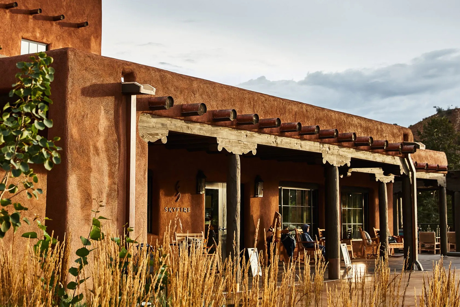 The SkyFire restaurant at Bishop's Lodge in Santa Fe, New Mexico