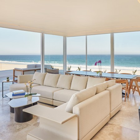 Living room at Viceroy Los Cabos