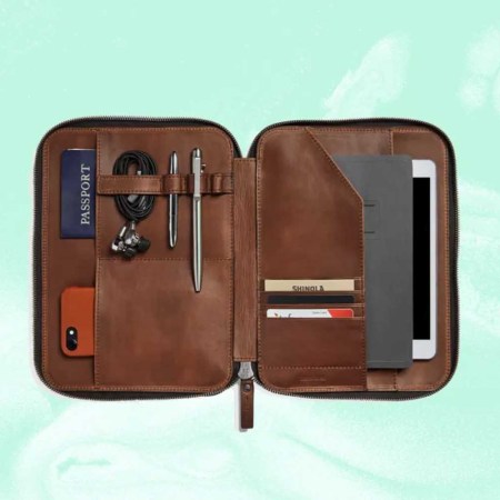 Shinola Leather Tech Portfolia