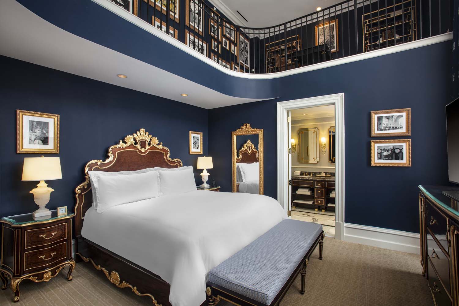 A guest room