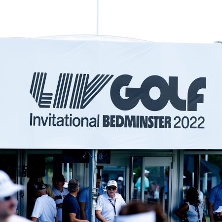 The LIV Golf logo.