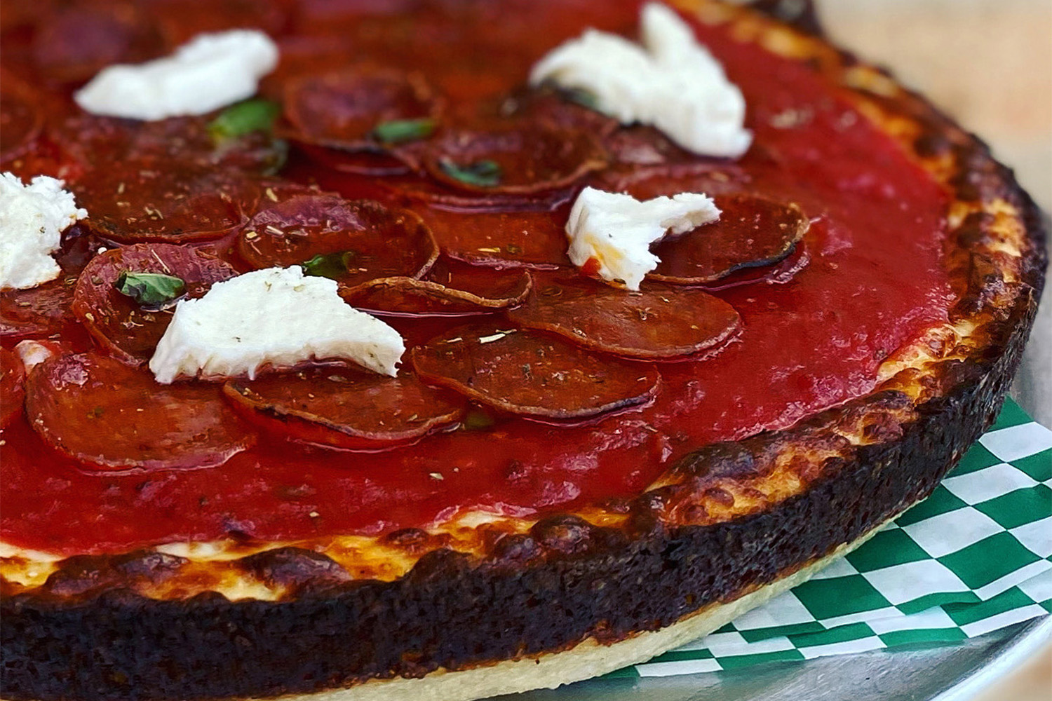 Pizza from Milly’s Pizza in the Pan