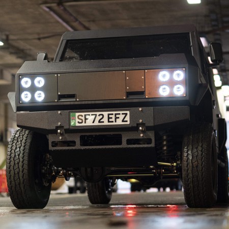 The new Munro MK_1, an electric SUV that will be built in Scotland by Munro Vehicles
