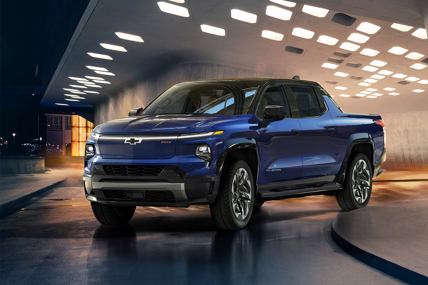 Chevrolet Silverado EV preproduction model