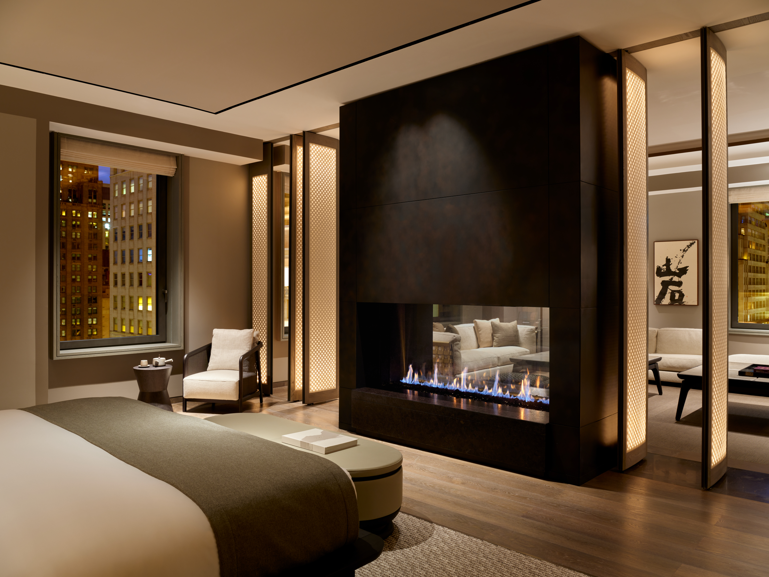 Aman Hotel, one of the most expensive hotels in New York City.