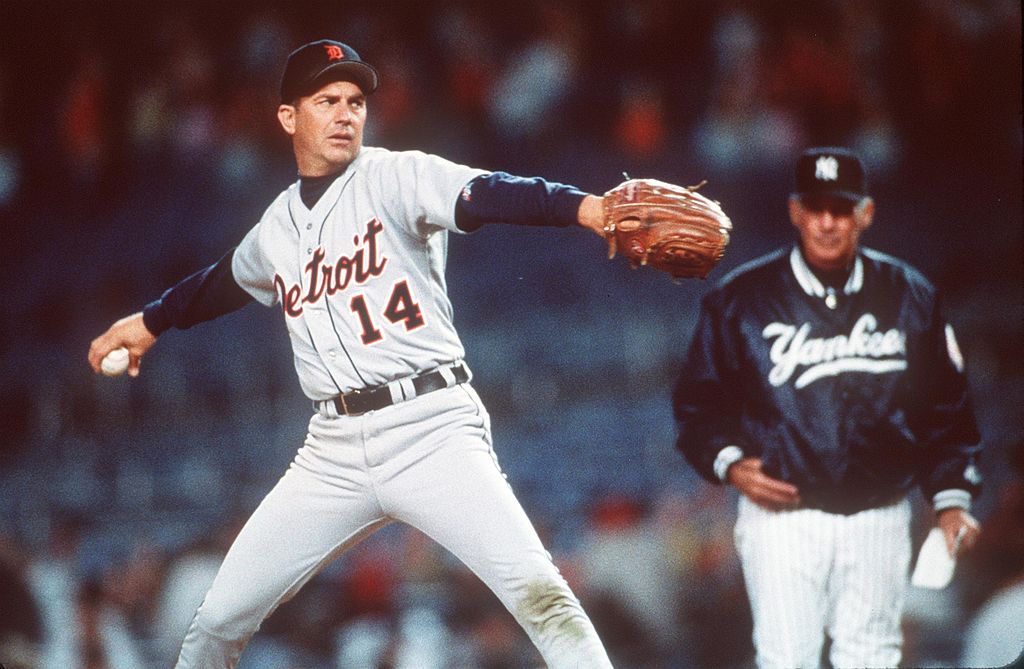 Kevin Costner in "For The Love Of The Game."