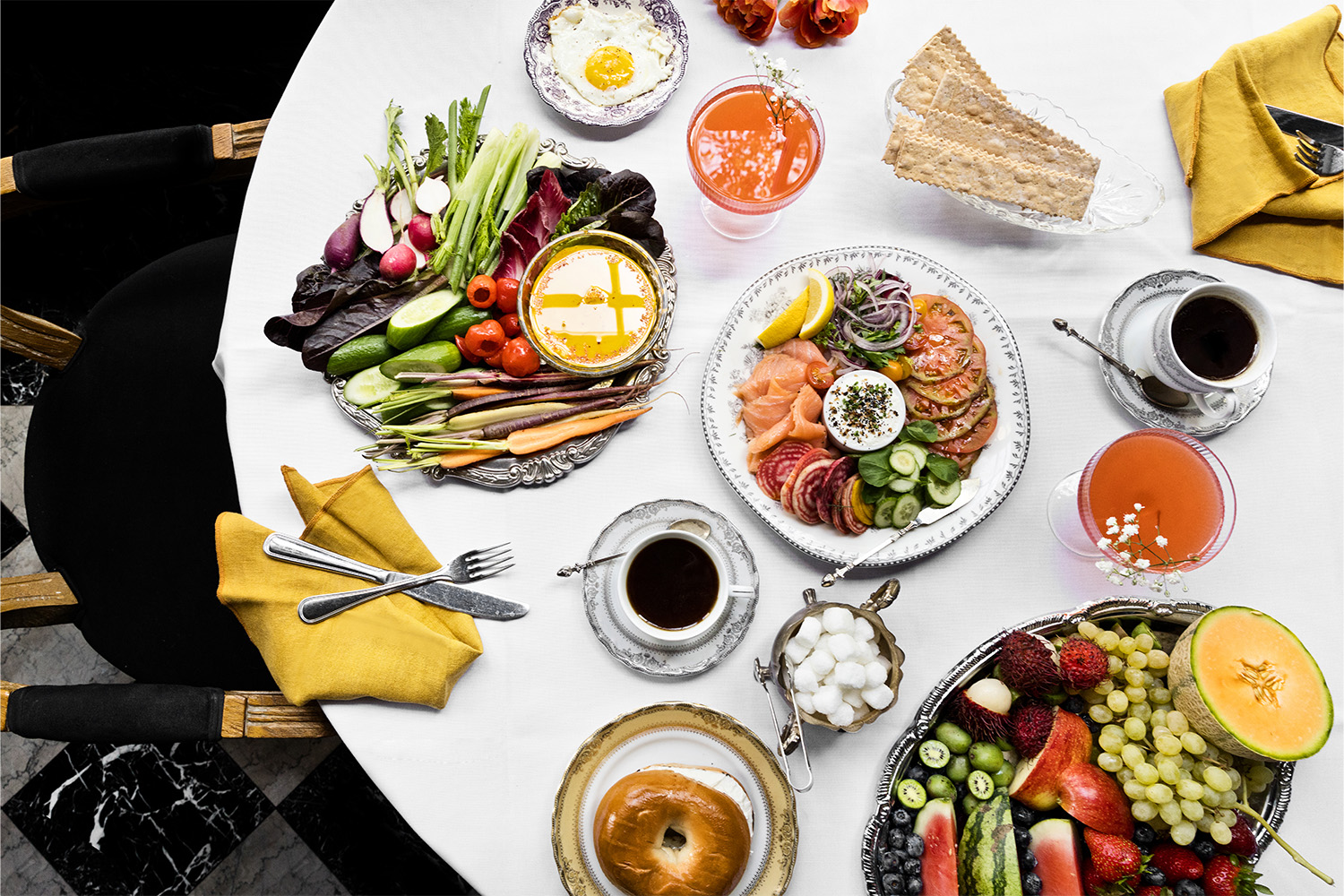 Spread from Lillie's