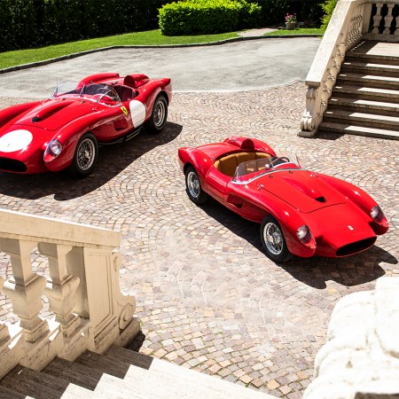In the world of luxury automotive paraphernalia, an electric junior car from The Little Car Company, like this Ferrari Testa Rossa J, is a must-have
