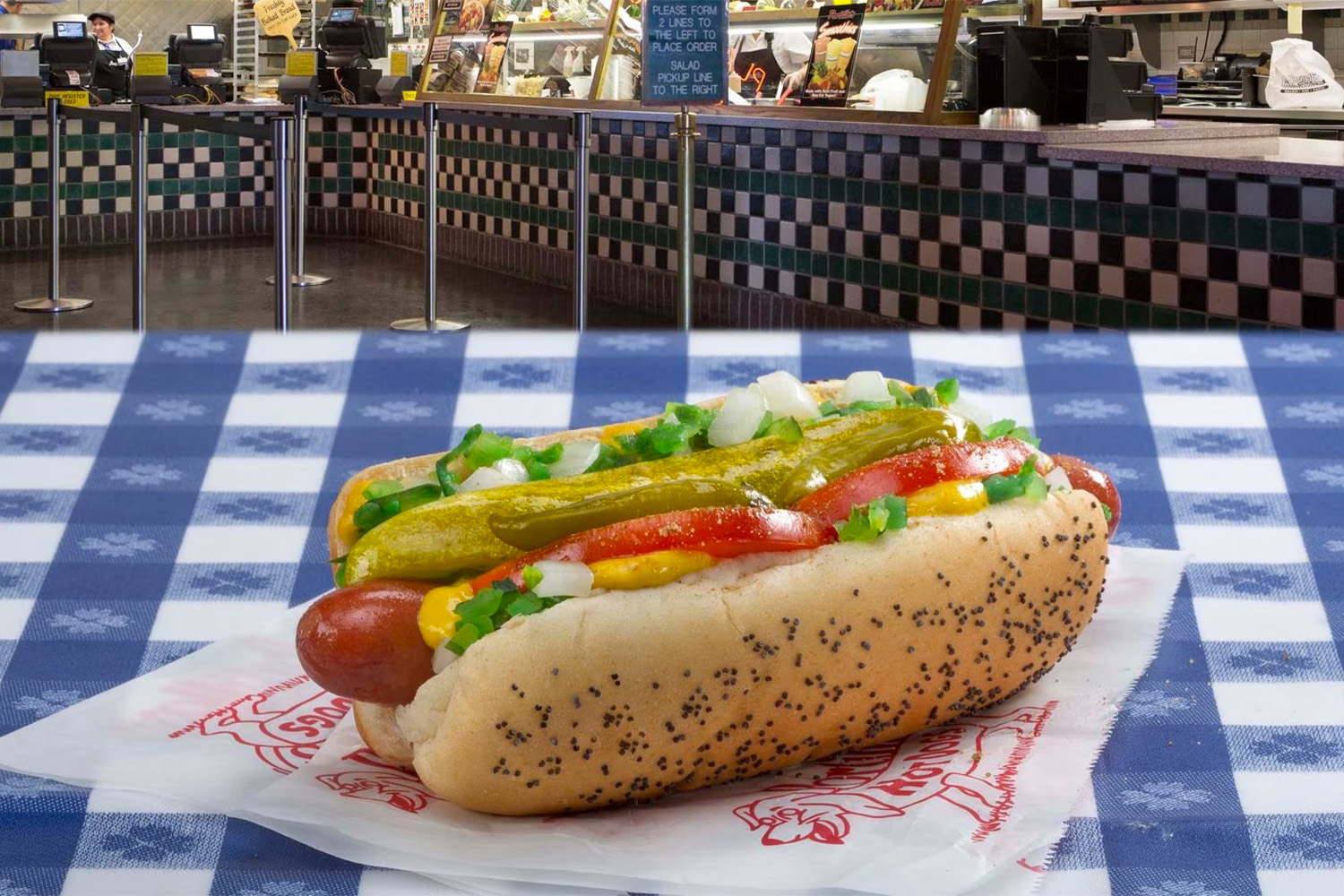Portillo's hot dog