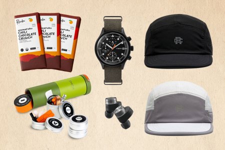 a collage of Product of the Week items on a tan background with the Products of the Week logo on top