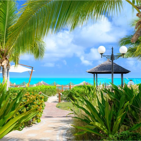 Garden and Beach at Seven Stars Resort and Spa