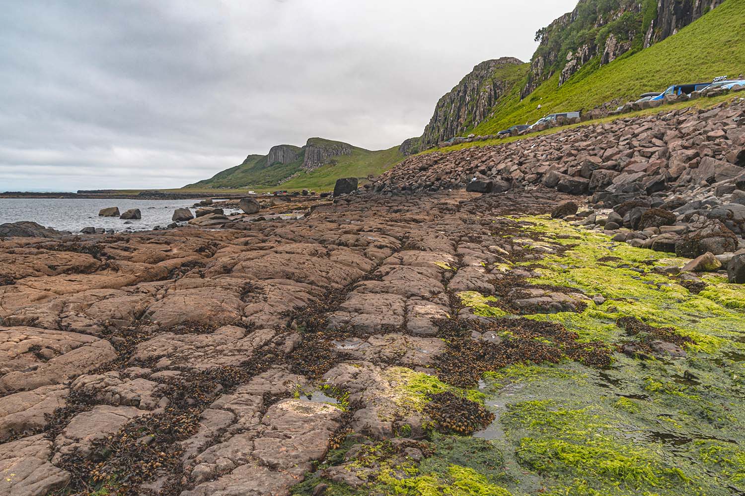 An Corran beach in Staffin