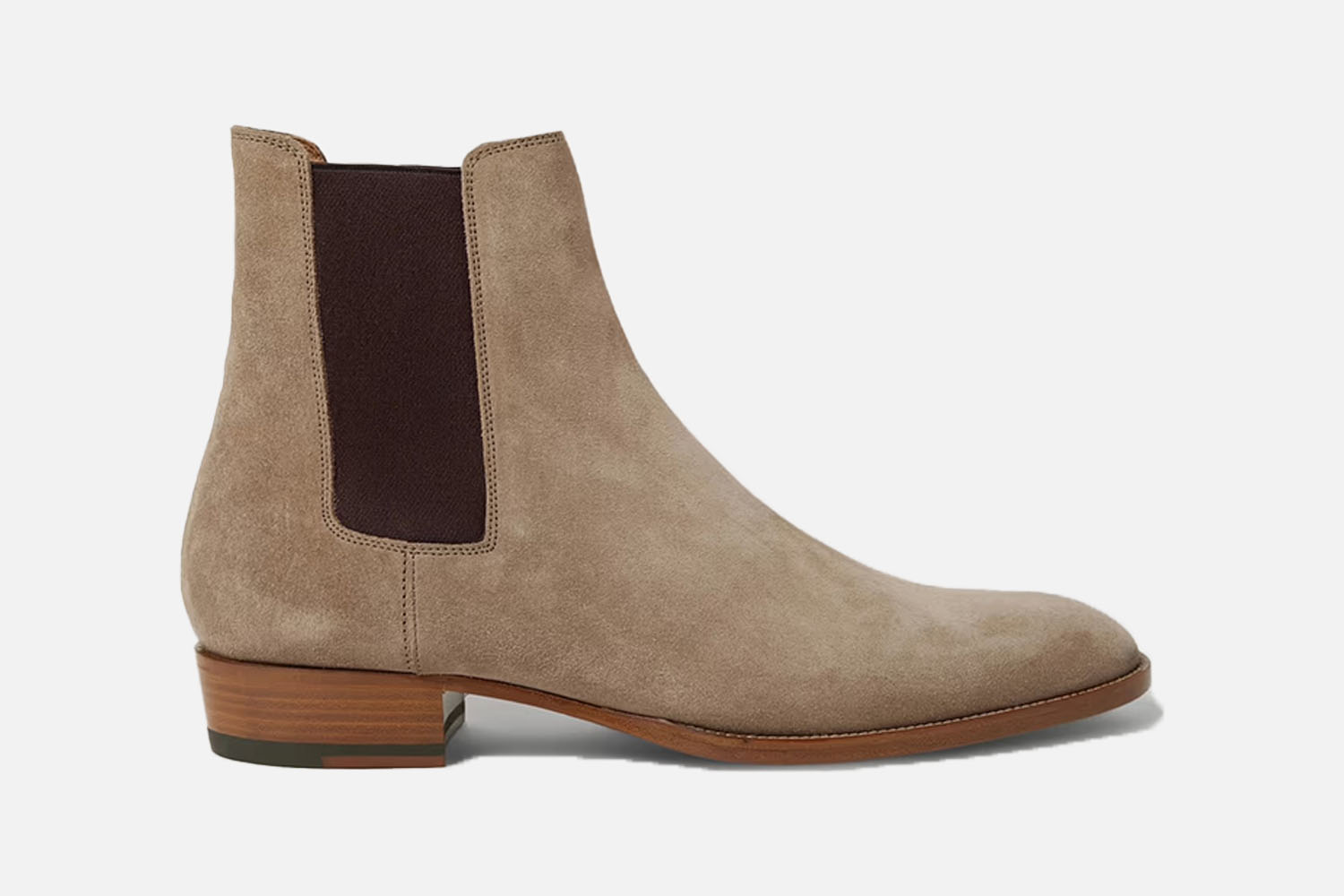 Saint Laurent Wyatt 30 Suede Chelsea Boots