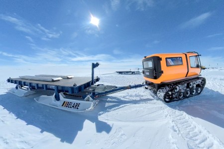 Antarctica rover