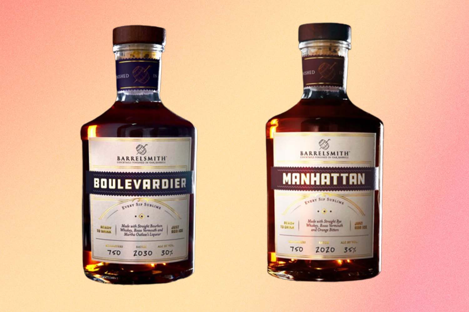 Barrelsmith Boulevardier and Manhattan